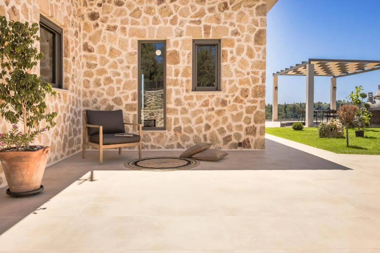 Golden Stone Made Villa In Karavados Village! Argostoli  Grækenland